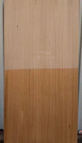 Natural wood veneer sheet with visible grain